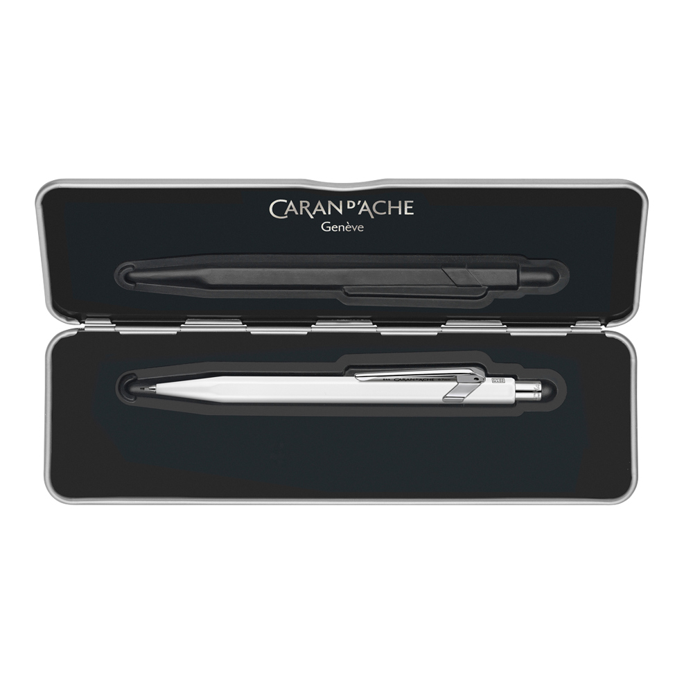 Geschenketui für Kugelschreiber Caran d'Ache grau