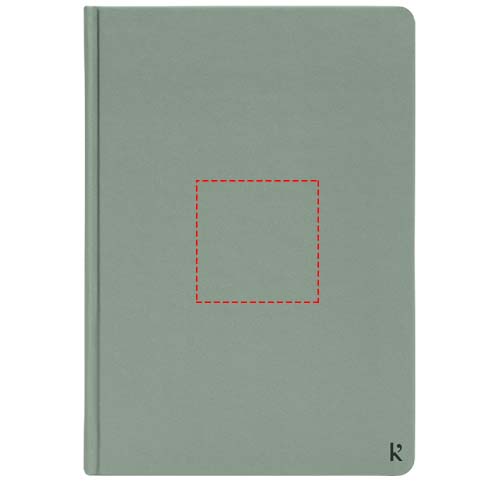 Karst® A5 Hardcover Notizbuch heather grün