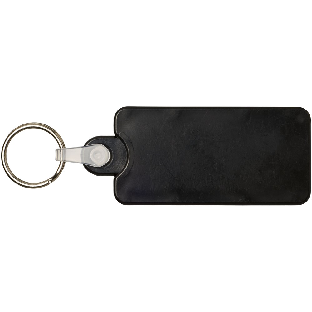 Porte-clés Kym recyclé vérificateur de structures de pneu Noir