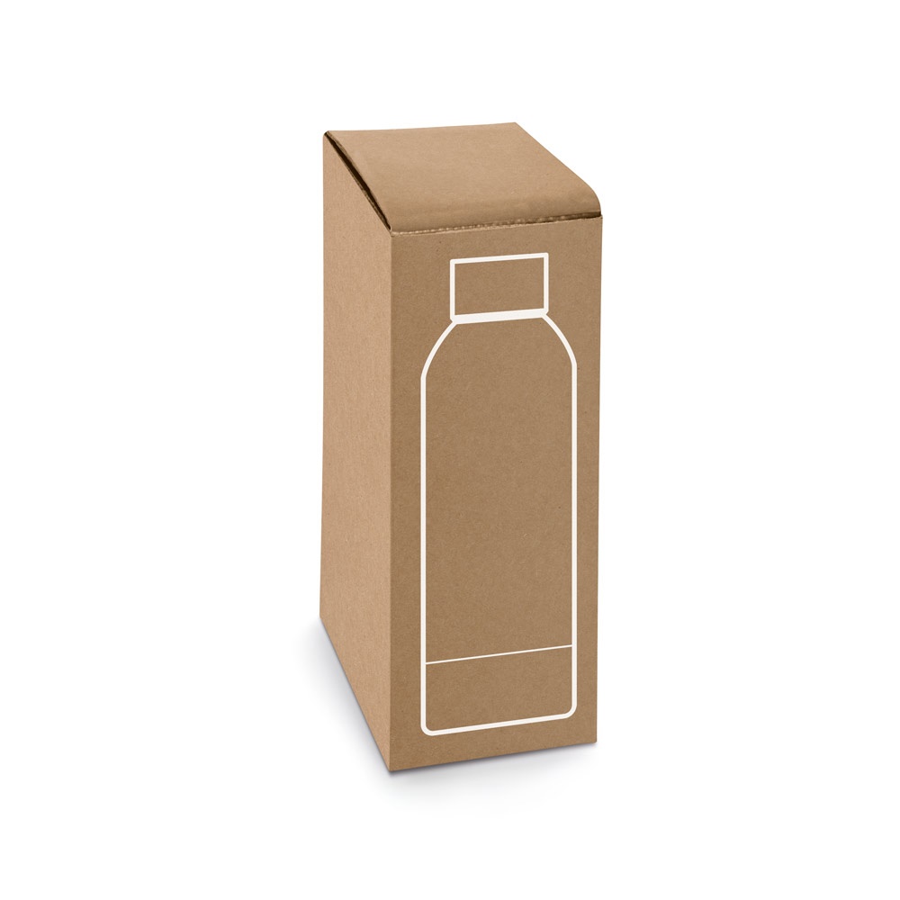 ODIN METTALIC Bouteille en acier inoxydable recyclé à 90% 550 mL bleu foncé