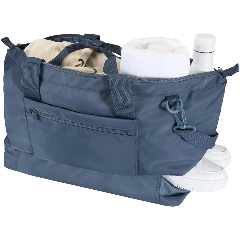 Trip Aware™ recycelte Reisetasche 42L Hale Blue