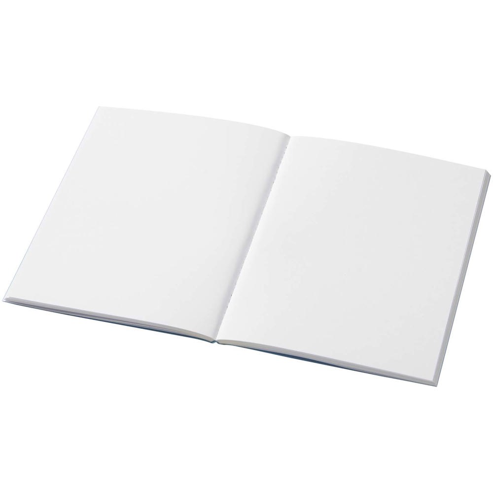 Cahier Novella Austen A6 recyclé à couverture souple de 50 feuilles Bleu