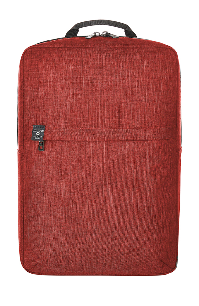 Notebook-Rucksack EUROPE rot meliert