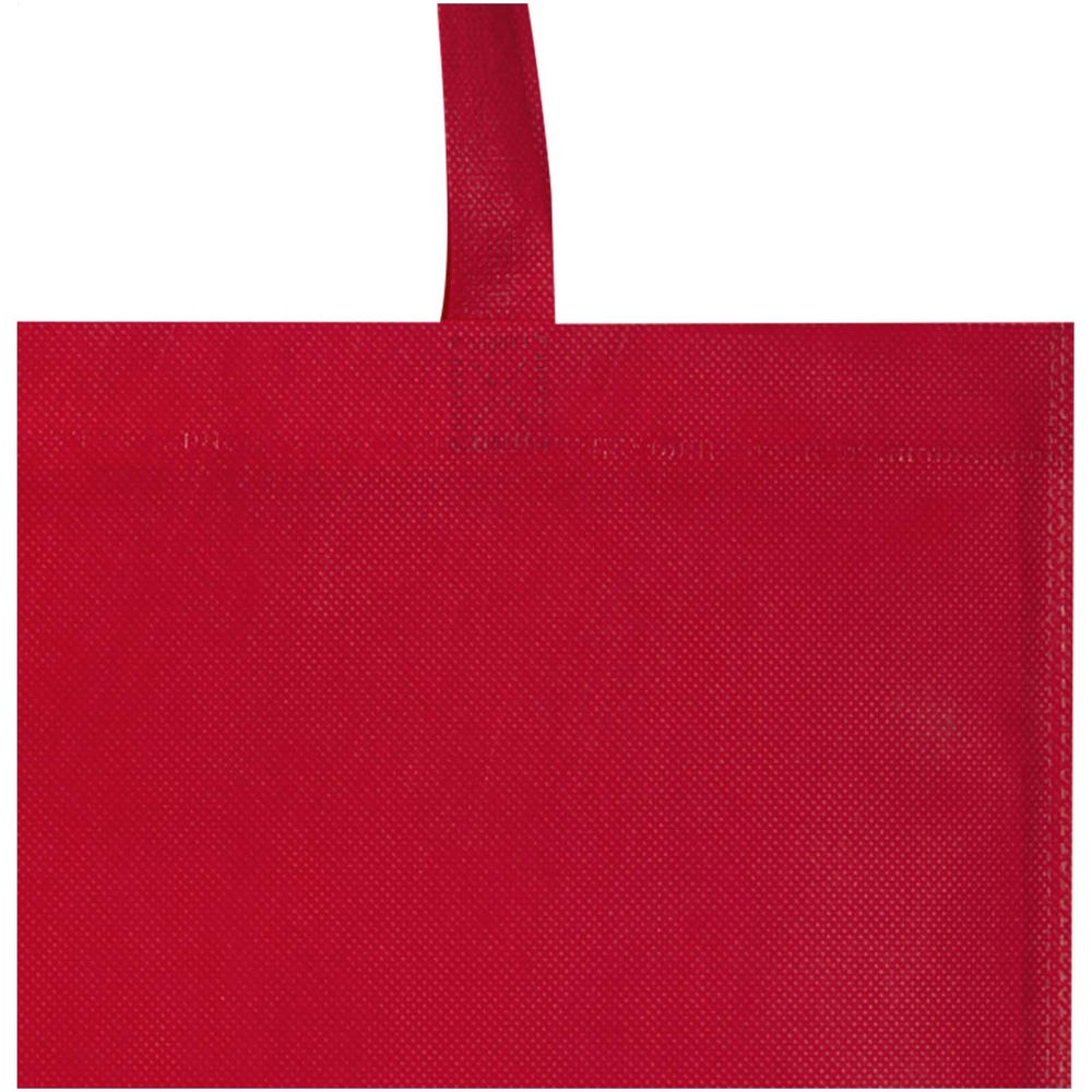 Sac shopping convention EcoSeal de 6 L non tissé en matériaux recyclés certifiés GRS Rouge