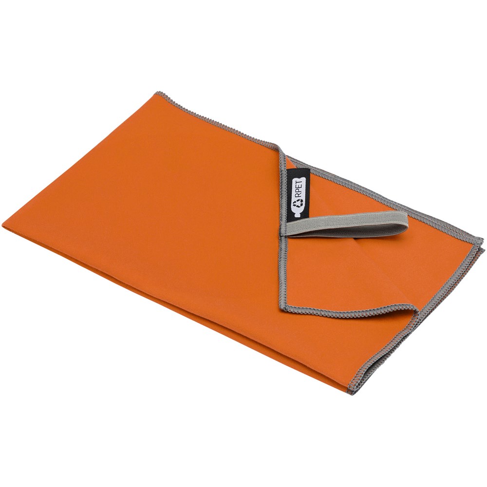 Pieter ultraleichtes und schnell trocknendes GRS Handtuch 30 × 50 cm orange