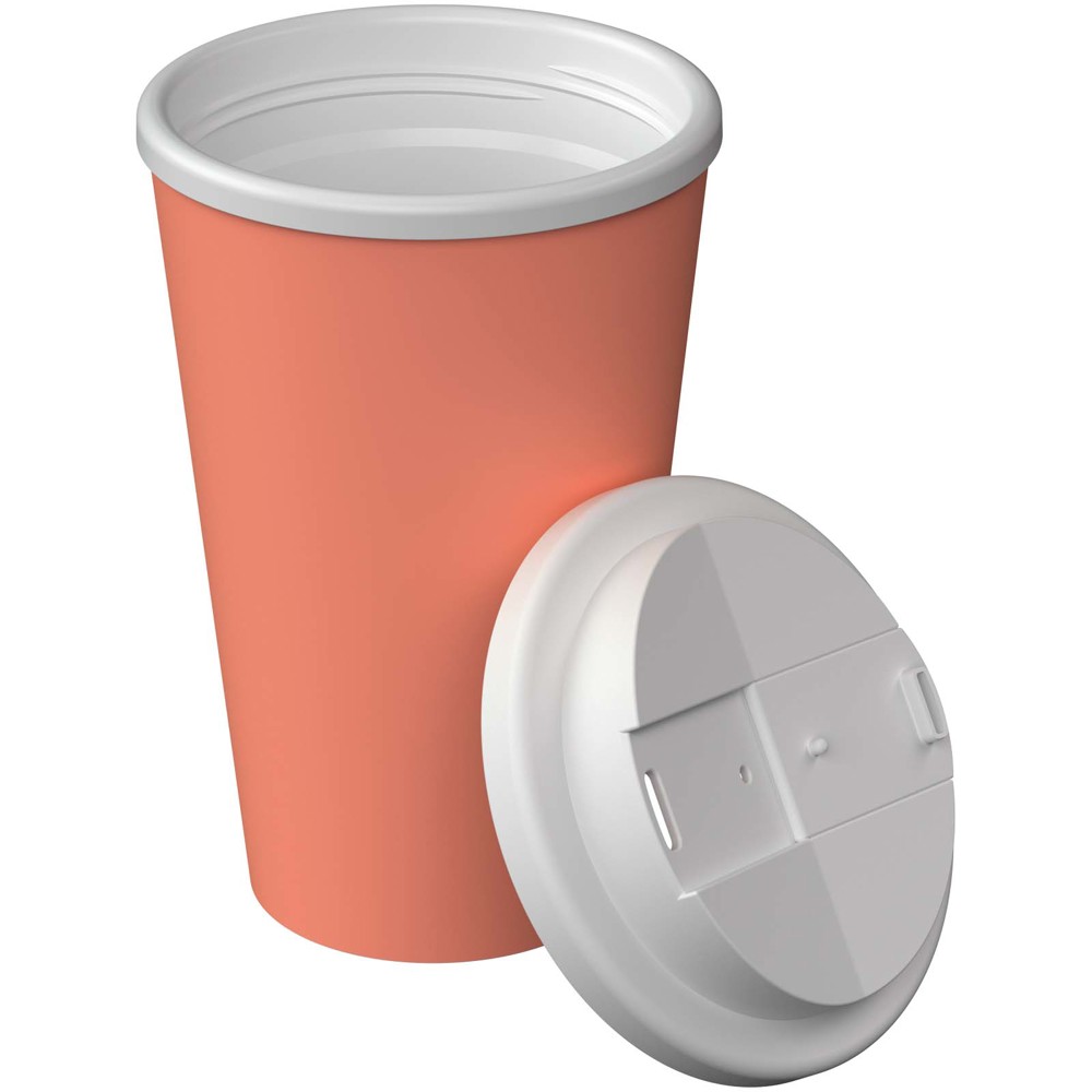 Gobelet isotherme Americano® Infiniti de 350 ml avec couvercle anti-déversement Corail