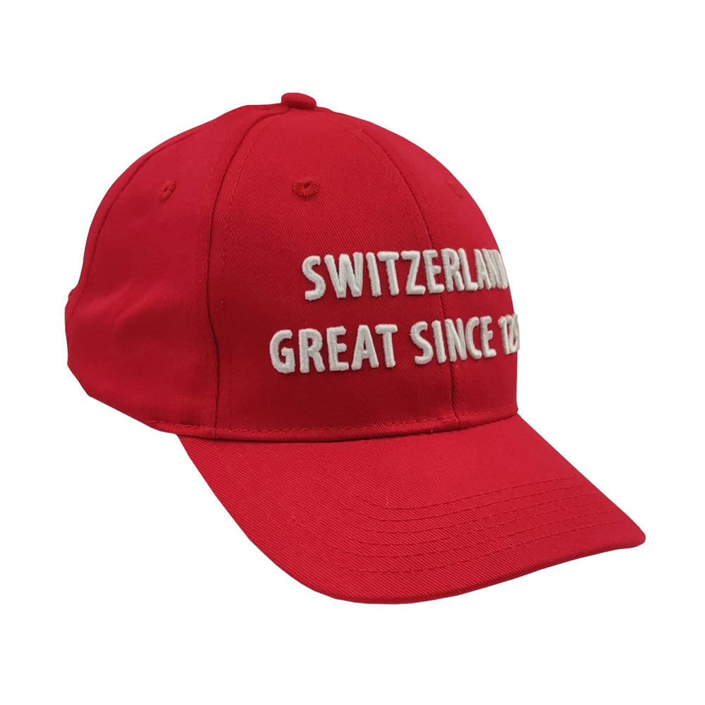 Baseballkappe SWITZERLAND GREAT SINCE 1291