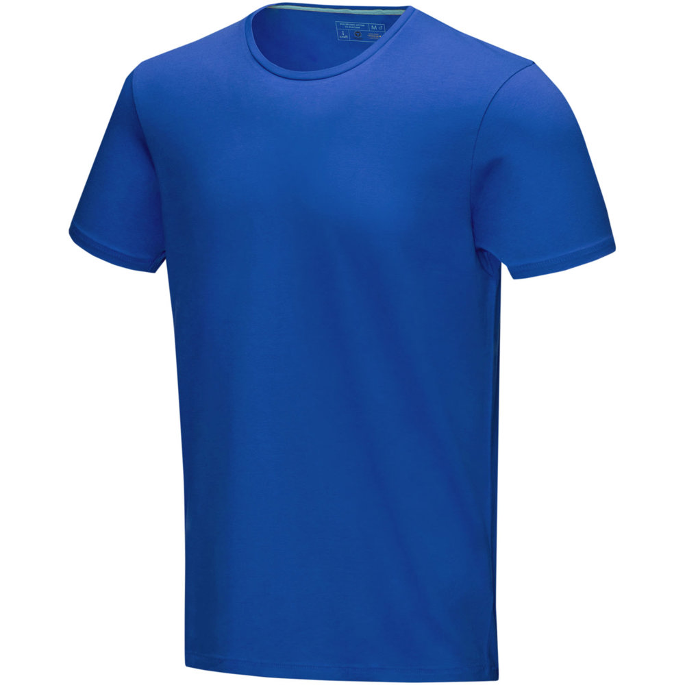 T-shirt bio manches courtes homme Balfour Bleu