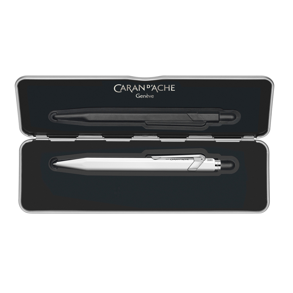 Geschenketui für Kugelschreiber Caran d'Ache grau