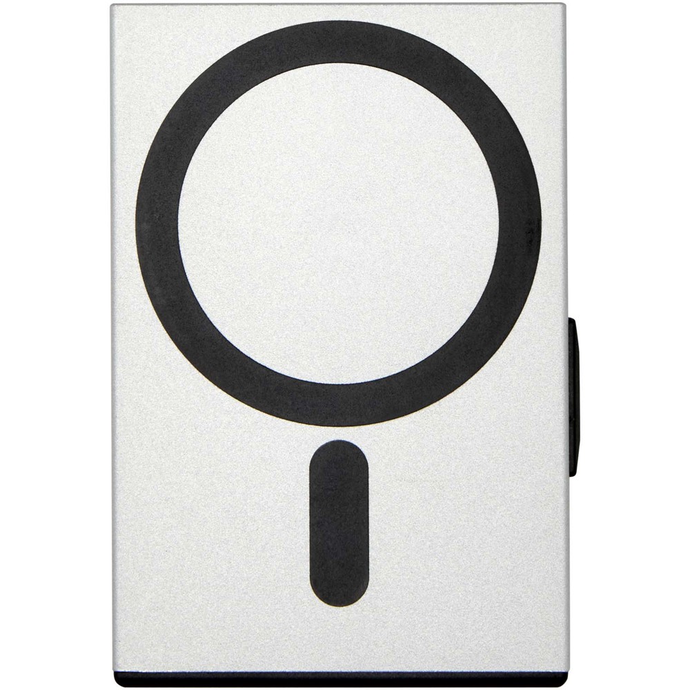 Porte-carte RFID magnétique SMART RCS argenté