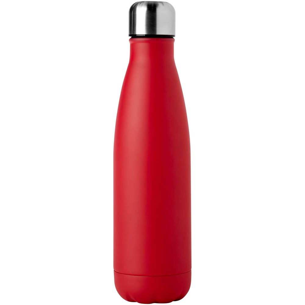 Bouteille isotherme sous vide Cove de 500 ml en cuivre et acier inoxydable recyclé certifié RCS  Rouge