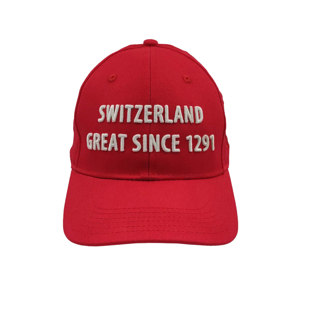 Baseballkappe SWITZERLAND GREAT SINCE 1291