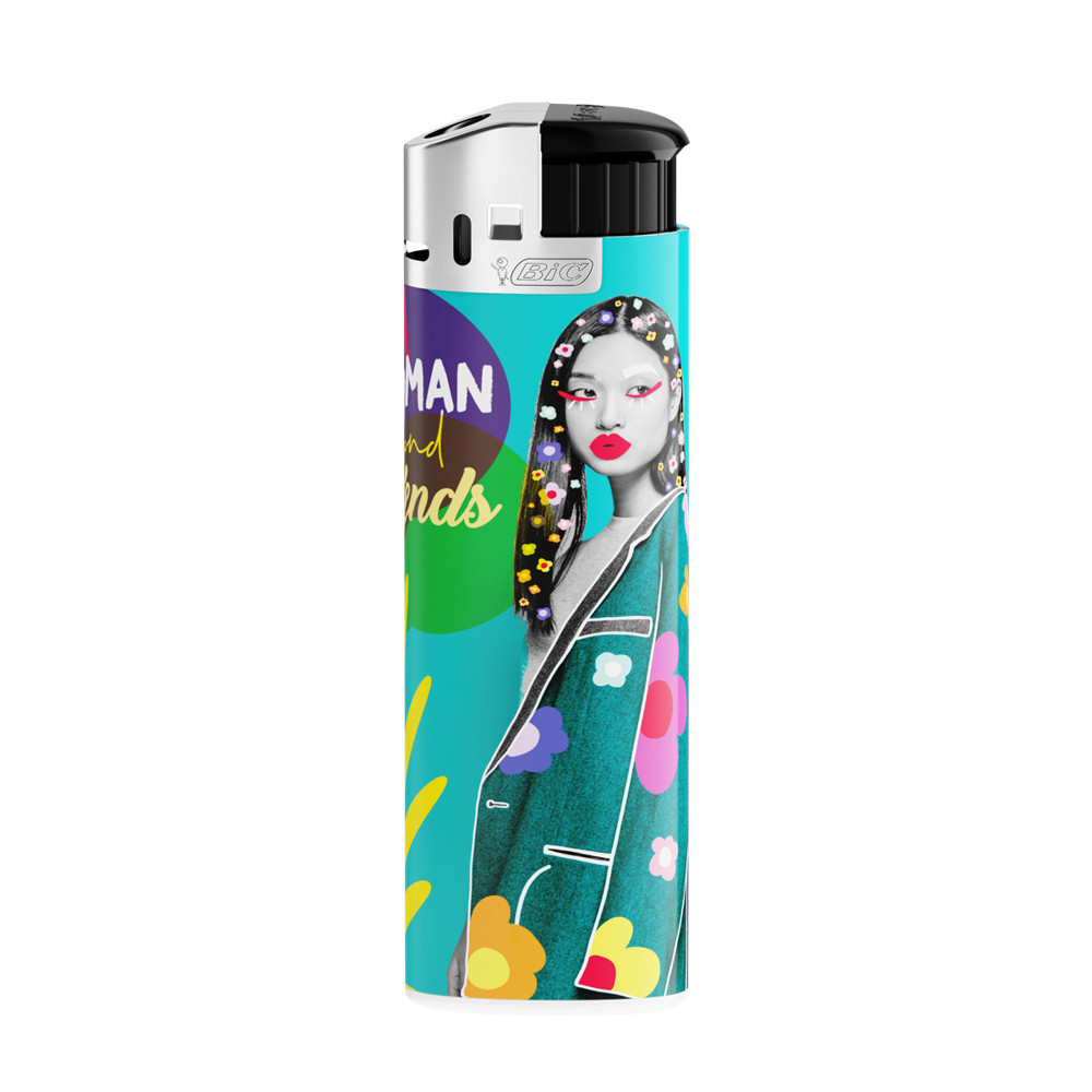 Piezo-Feuerzeug Digitaldruck BIC J38