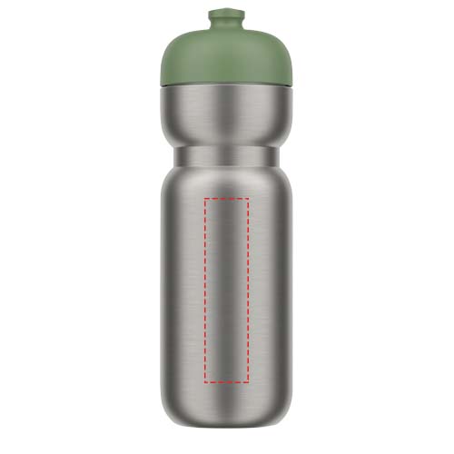 Bouteille de sport mepal Pull en acier inoxydable de 800 ml Vert mousse