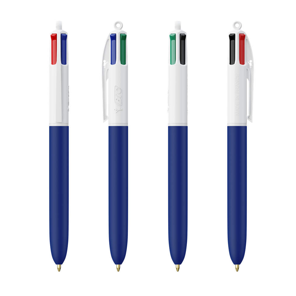 BIC® 4 Colours Soft with Lanyard