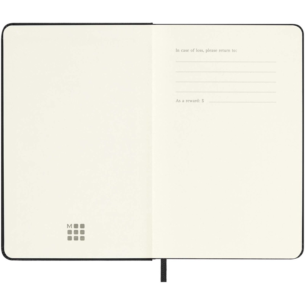 Moleskine Hardcover 12 Monate Tageskalender , Pocket-Format