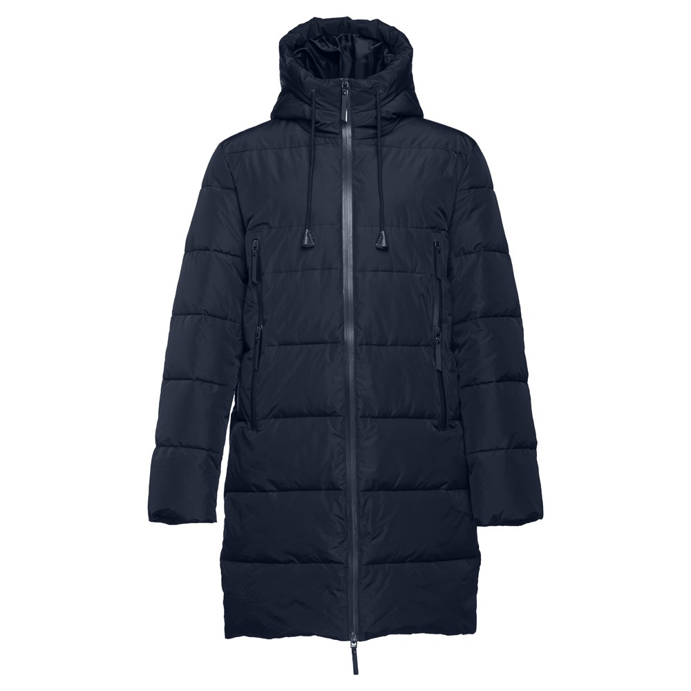 THC BRUSSELS Gepolsterter Unisex-Parka dunkelblau