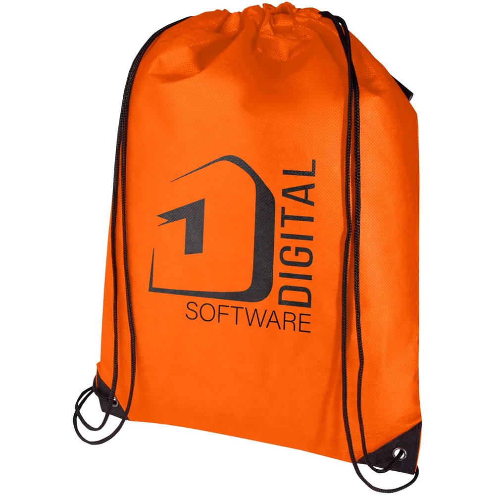 Evergreen Sportbeutel aus recyceltem GRS Non Woven 5 L orange