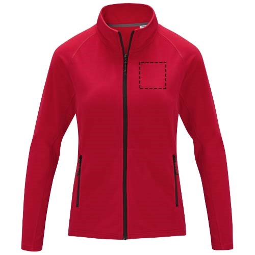 Veste polaire Zelus pour femme Rouge