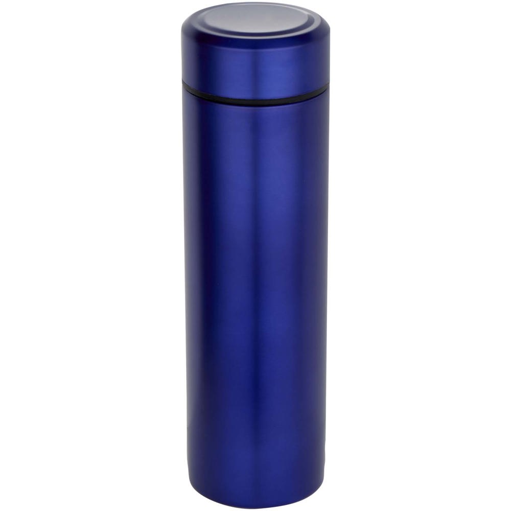 Gourde Taylor en acier inoxydable à double paroi de 450 ml avec filtre à thé bleu