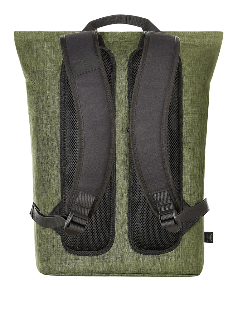 Laptop-Rucksack EUROPE grün meliert