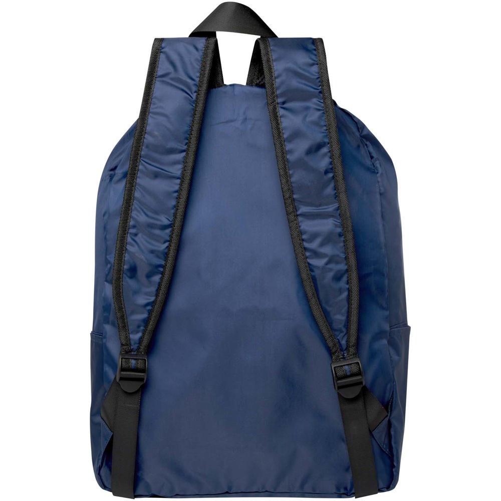 EcoFold faltbarer RPET Rucksack 15 L navy