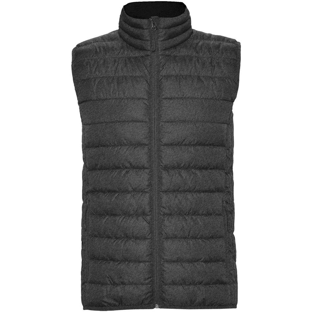 Oslo isolierter Bodywarmer für Herren heather schwarz