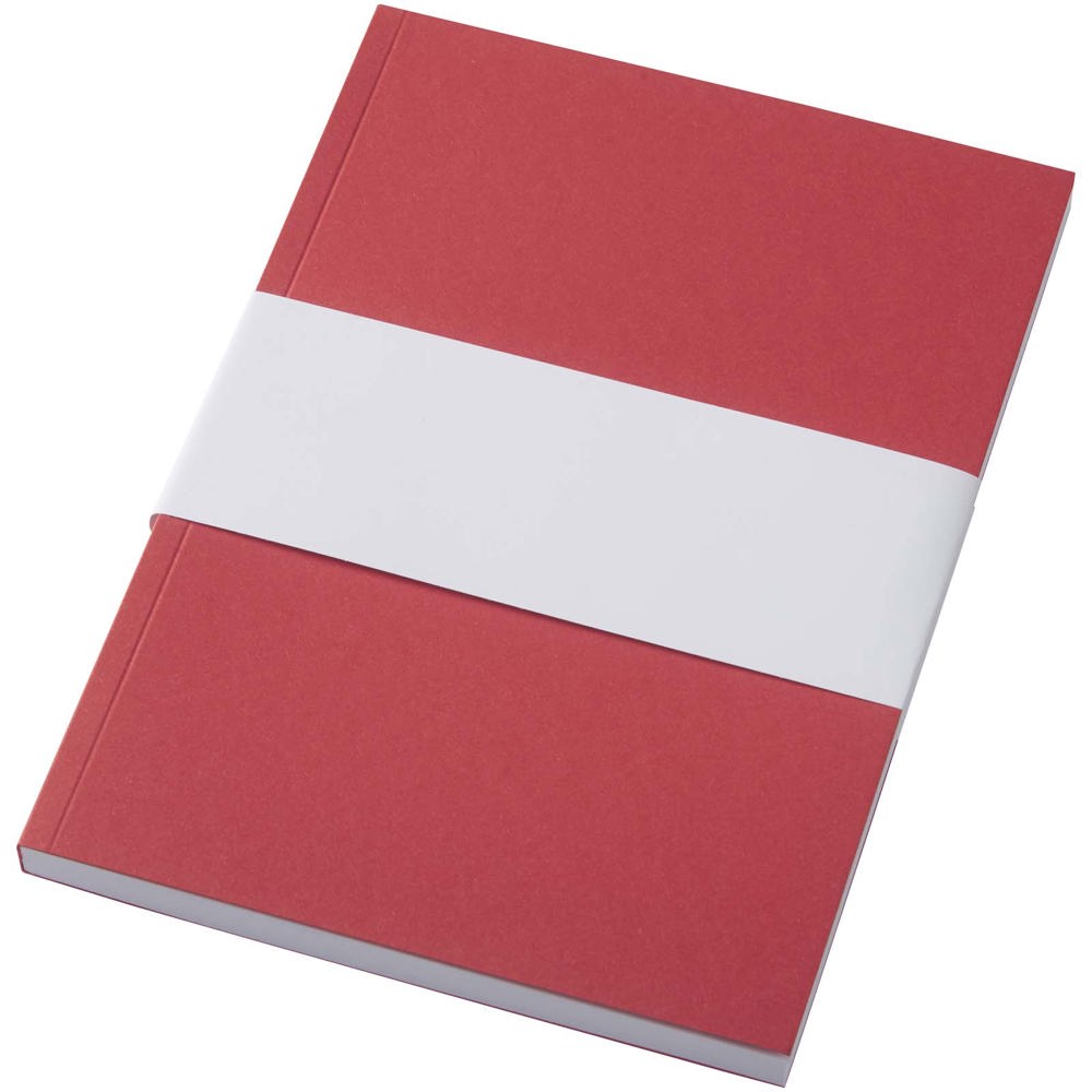 Novella Austen A5 Softcover Notizbuch aus Recyclingmaterial – 100 Blatt rot