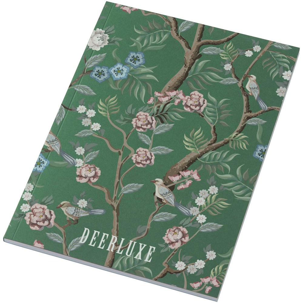 Carnet à couverture souple A5 Novella Austen Colours avec 50 feuilles Vert