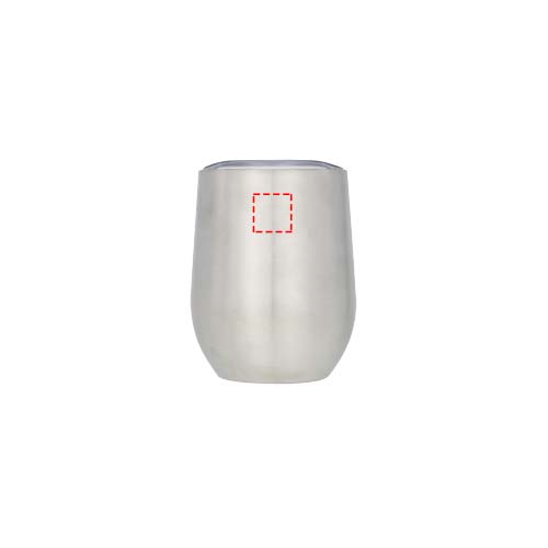 Corzo 350 ml Kupfer-Vakuum Isolierbecher silber