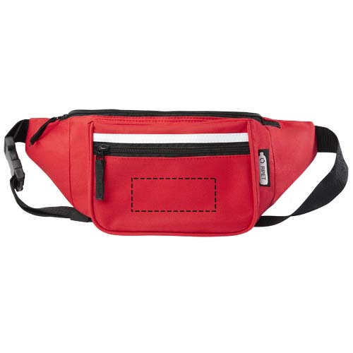 Sac banane en RPET GRS Journey Rouge