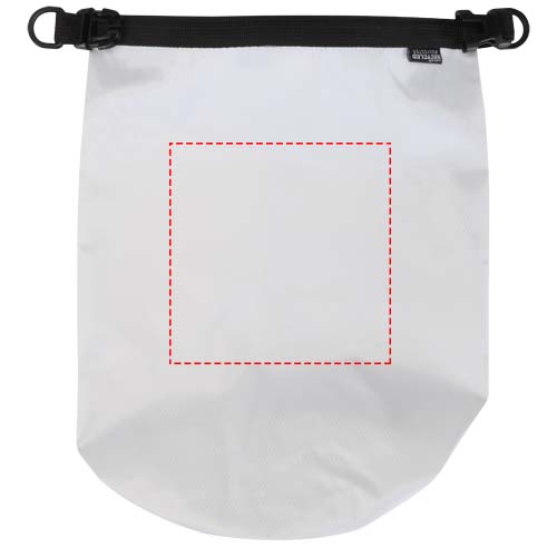 Sac de voyage imperméable en tissu recyclé Camper, 5 L blanc