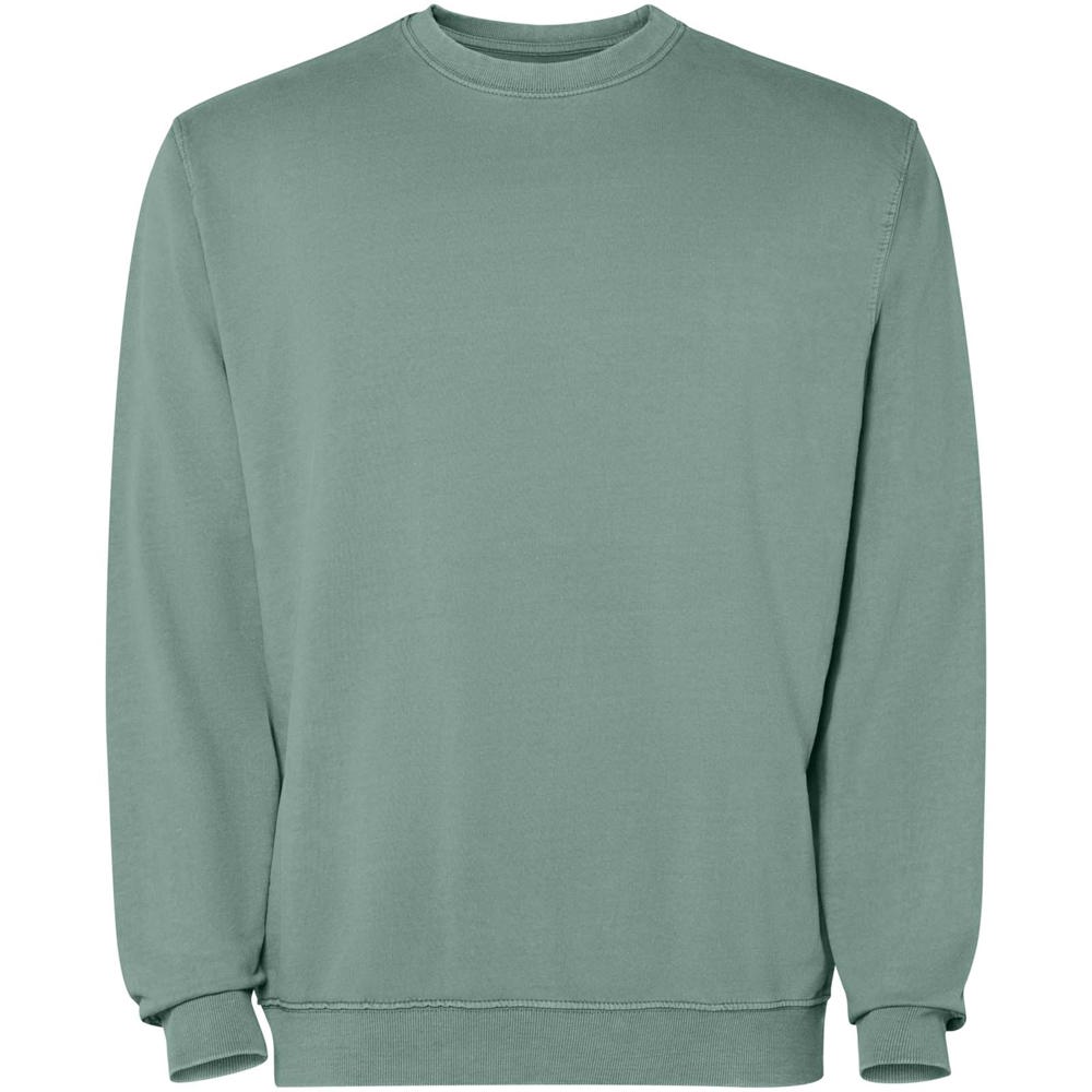 Jaya Pullover mit Rundhalsausschnitt Unisex dunkelgrün
