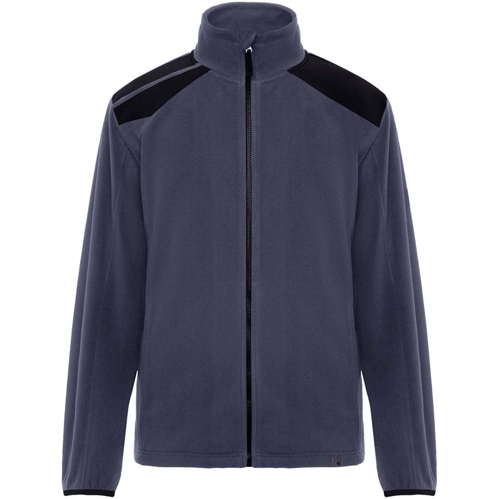 Terrano Mikrofleecejacke, unisex blei, schwarz