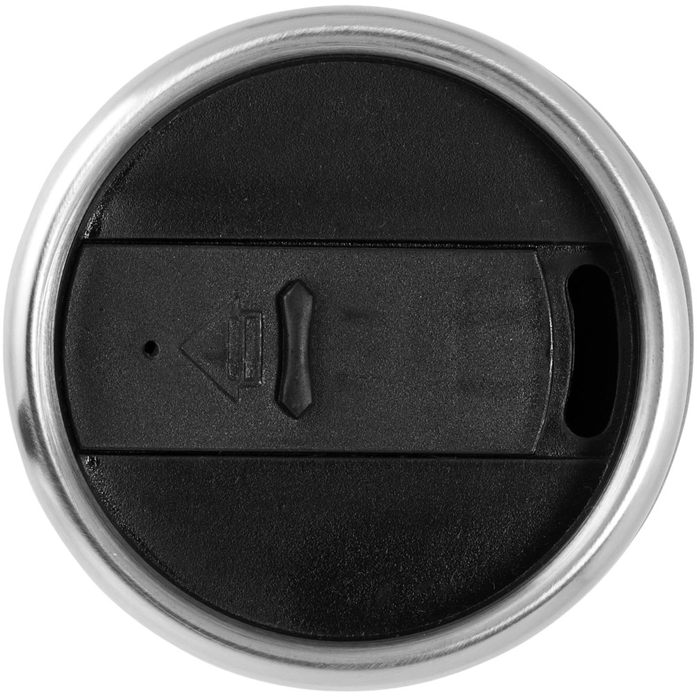Elwood 410 ml RCS-zertifizierter Isolierbecher aus recyceltem Edelstahl schwarz
