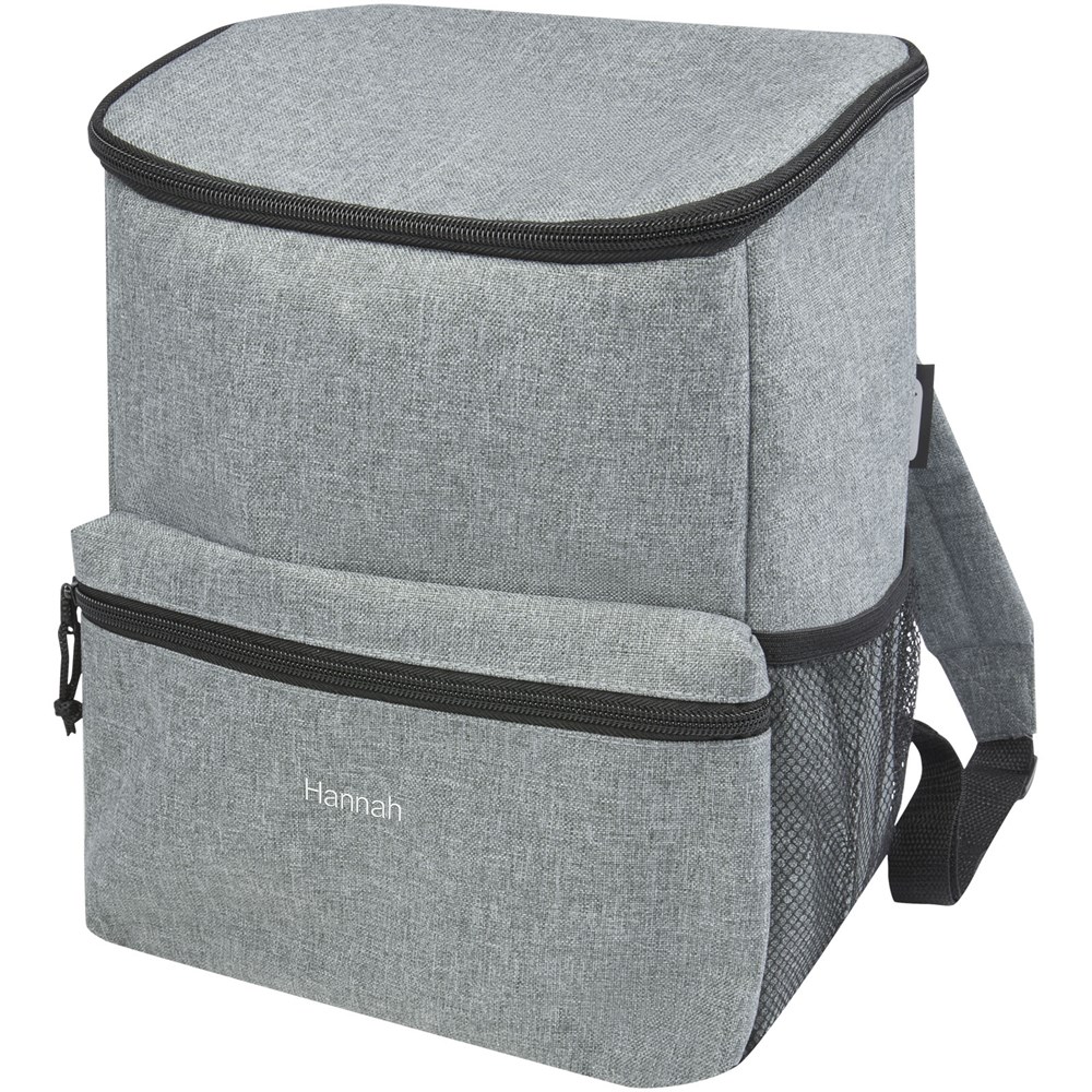 Tundra GRS rPET Kühlrucksack 12L heather grau