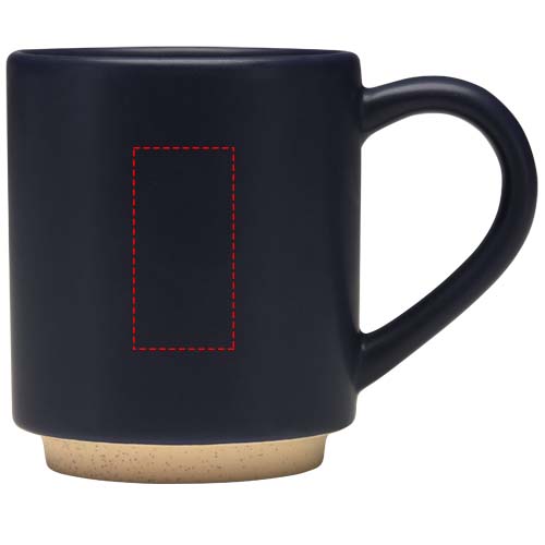 Tasse en céramique empilable Camilla, 180 ml, finition mate Marine