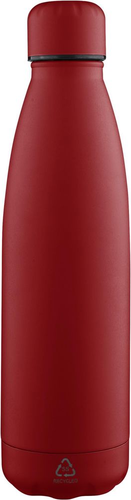 Recycelte doppelwandige Trinkflasche 500 ml Sunny