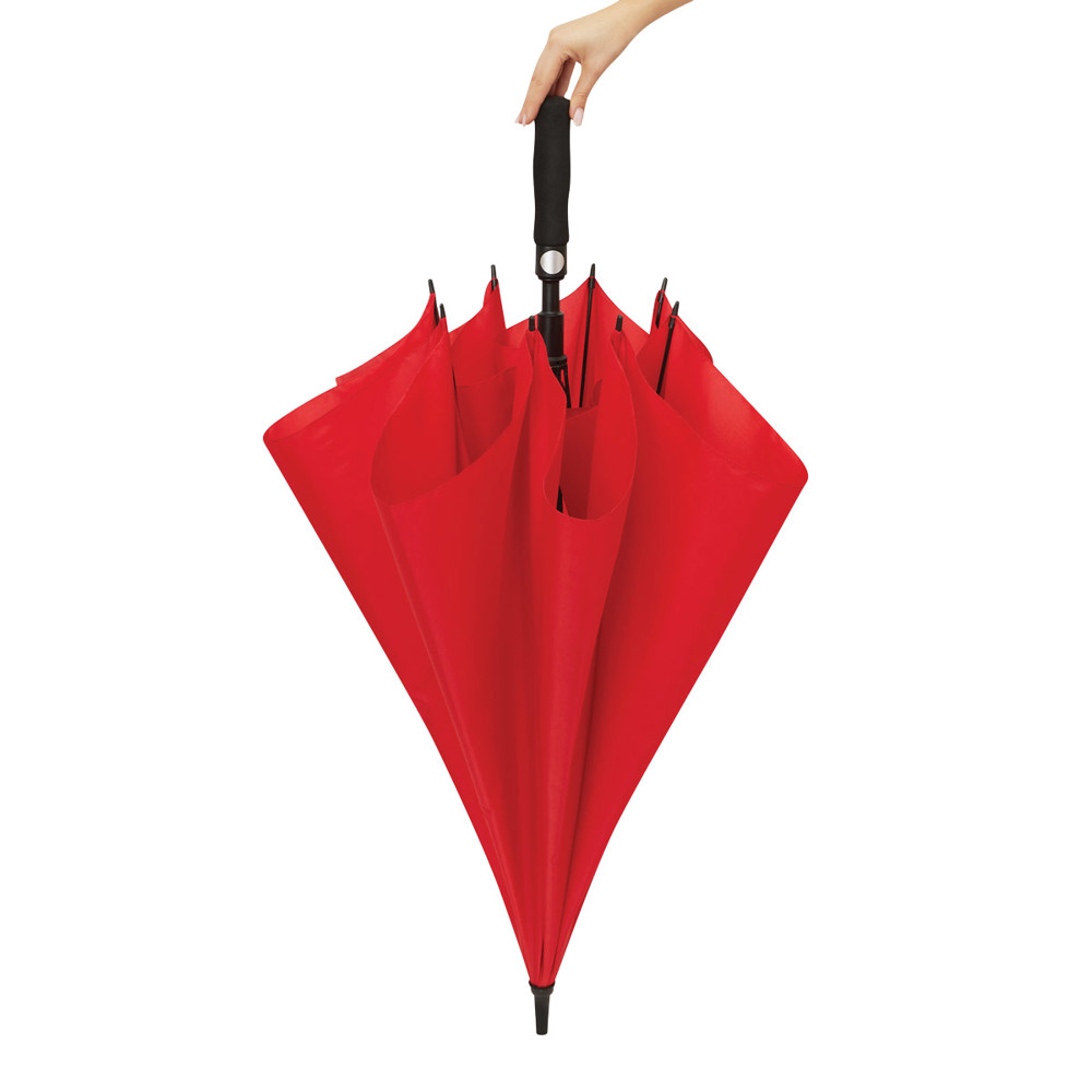 Parapluie de golf Massachusetts rouge