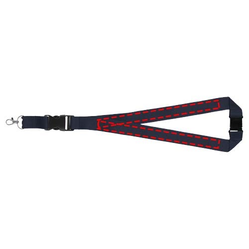 Yogi Lanyard mit Sicherheitsverschluss navy
