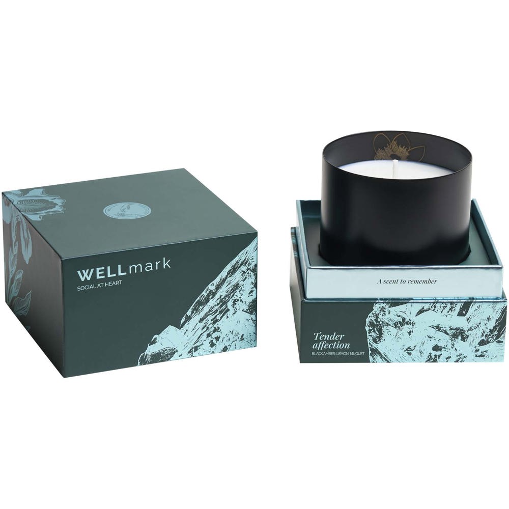 Bougie parfumée Wellmark noir