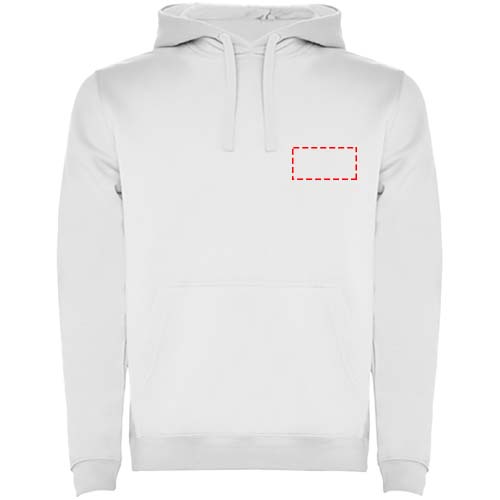 Urban Kapuzenpullover für Kinder weiss