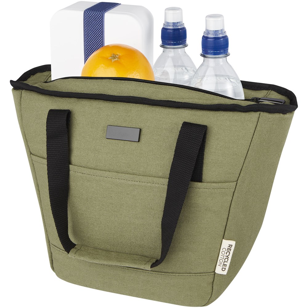 Joey GRS-recycelte Canvas Lunch Kühltasche 6 L für 9 Dosen olive