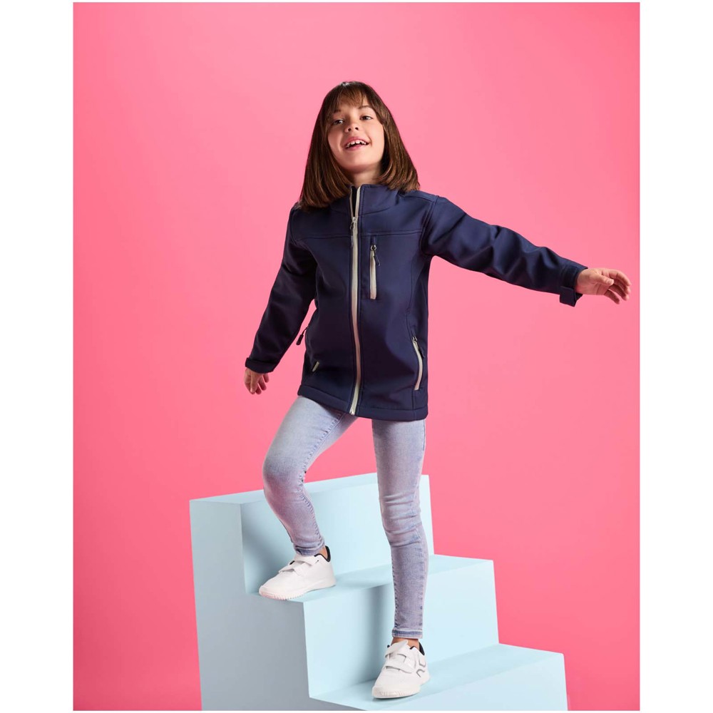 Antartida Softshelljacke für Kinder marineblau