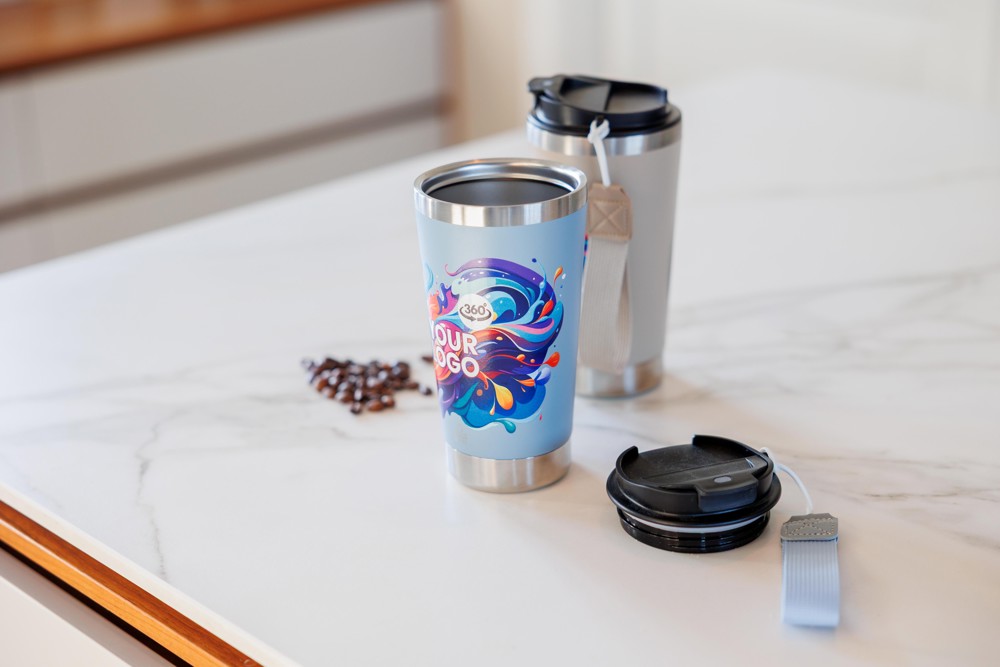 Doppelwandiger Thermobecher Kayla | Recycelt | 500 ml