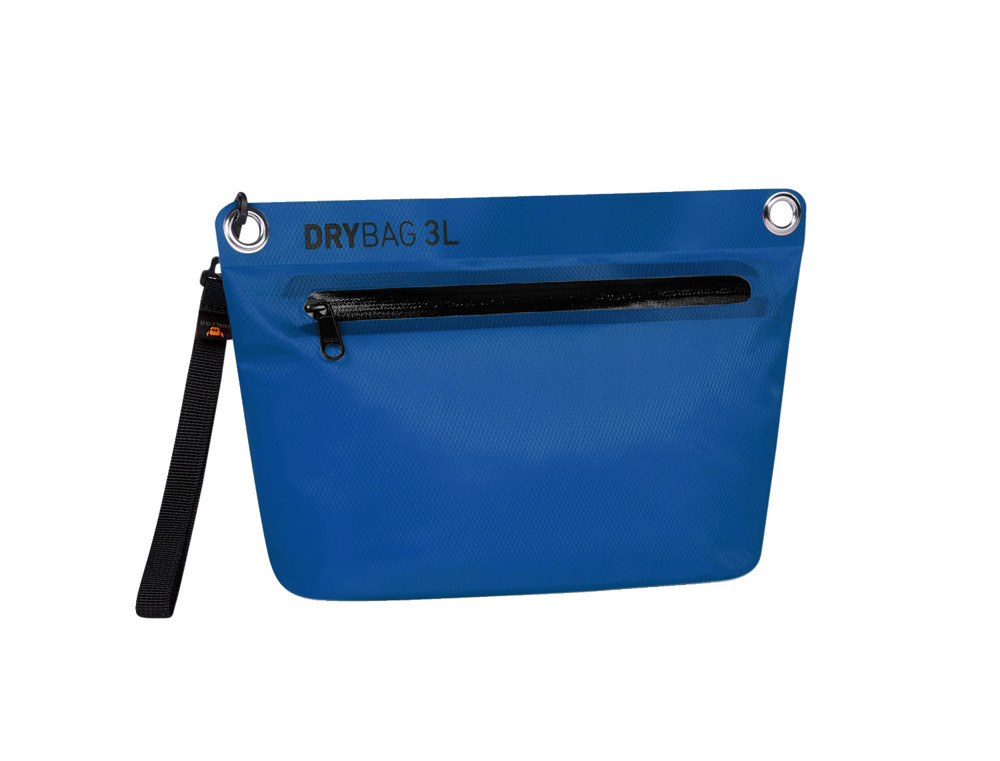 Reissverschluss-Tasche DRYBAG Bleu royal
