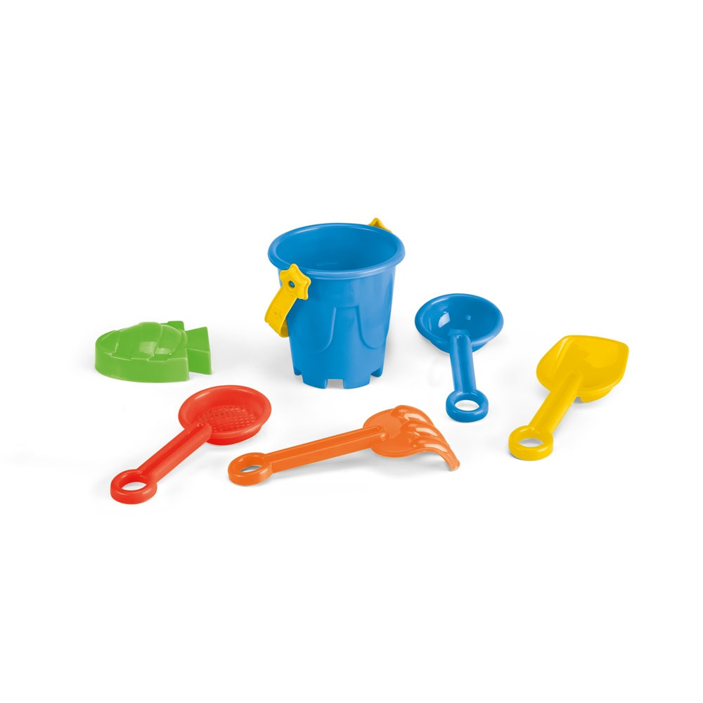 VALLARTA. StrandEimer aus PP mit 5 Zubehörteilen