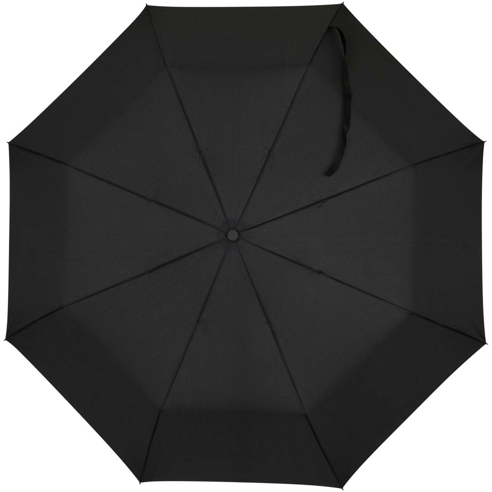 Parapluie manuel pliable Aaron 23 pouces noir