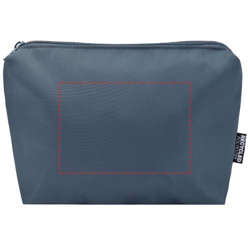Trousse de toilette de voyage Trip Aware™ de 2 L en matériaux recyclés Hale Blue