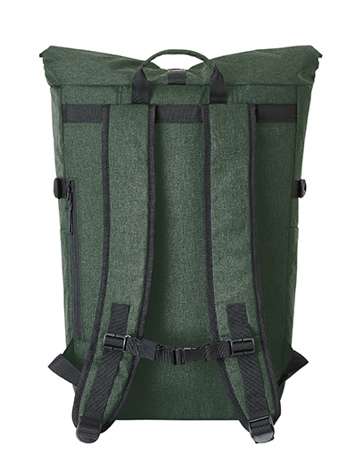 Notebook-Rucksack CIRCLE L grün meliert